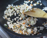 給食レシピ「レタスのまぜごはん」作り方3写真