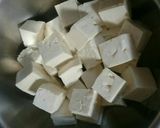 減塩 卵入り豆腐ほうれん草えのき味噌汁作り方1写真