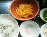 ＊ネギとしらすのパスタ＊作り方1写真