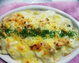 シーフードとポテトのあつあつグラタン作り方6写真