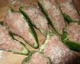 フードプロセッサーでピーマンの肉詰め作り方2写真