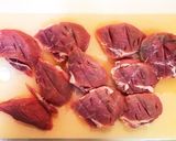 豚ヒレ肉の粒マスタードソースピカタ作り方2写真