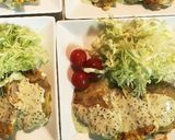 豚ヒレ肉の粒マスタードソースピカタ作り方11写真