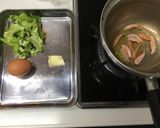 お鍋1個で作る簡単クリームパスタ作り方2写真