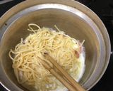お鍋1個で作る簡単クリームパスタ作り方3写真