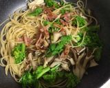 春野菜&ベーコンの柚子胡椒パスタ作り方6写真
