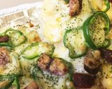 大絶賛！トロ～リ卵の、うまい棒ピザ♡作り方11写真