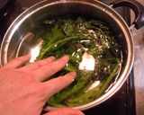 春の贈りもの！　のらぼう菜のおひたし作り方4写真