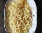 昨日のカレーでひと工夫。オムカレーそば。作り方3写真