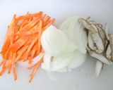有り合せ野菜で優しい味わいのミルクスープ作り方2写真