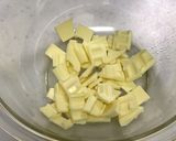 板チョコde簡単 白フォンダンショコラ作り方1写真