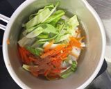 キャベツと人参の味噌汁☆作り方2写真