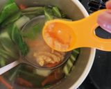 キャベツと人参の味噌汁☆作り方3写真