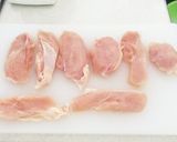 鶏胸肉の揚げないチキン南蛮風作り方1写真