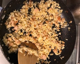 簡単！梅と漬け物の 和風チャーハン作り方5写真