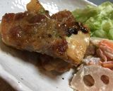 もめん豆腐の豚肉巻き作り方6写真