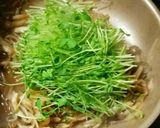 ☆しめじ もやし 豆苗 ツナの卵とじ☆作り方3写真
