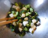 こくウマ＋コロコロ野菜と鰹の酢味噌和え作り方3写真