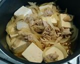 豚肉de肉豆腐♡作り方6写真
