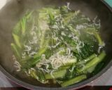 小松菜の煮浸し作り方1写真