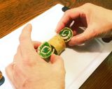 うどんあげクルクル翡翠巻き作り方8写真