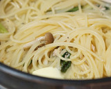 お店と同じ～ツナと小松菜のパスタ♪作り方2写真