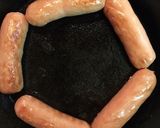 スキレットで食べるとろたまウィンナー作り方3写真