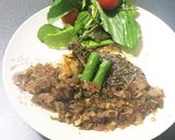 スズキの香草ポワレ 香味野菜ソース作り方12写真