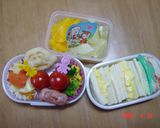 めんどくさがり屋のキャラ弁作り方7写真