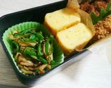 お弁当の緑おかず♡ぶなしめじのマヨ醤油作り方4写真