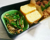 お弁当の緑おかず♡ぶなしめじのマヨ醤油作り方4写真