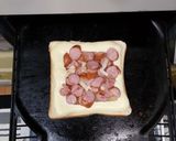 簡単！ カルボナーラ風トースト作り方3写真
