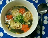 簡単餃子の包み方 バラ餃子(薔薇餃子)　作り方7写真