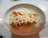 簡単！アボカドとトマトのチーズ焼き！作り方3写真
