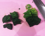 超簡単☆ほうれん草のめんつゆ和え作り方1写真