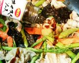 アスパラと豚バラの玉子炒め作り方6写真