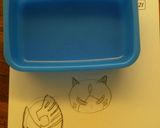 ☆キュウレンジャー★キャラ弁☆作り方1写真