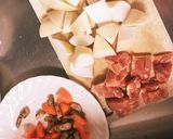 こくうま♡母の味♪根菜と鶏肉の胡麻味噌煮作り方2写真