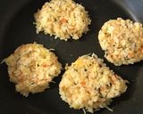 ハイブリット朝ごはん 焼きTKG作り方4写真