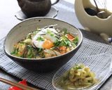 腎臓病食にも 鮭のバター飯温玉のせ作り方10写真