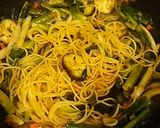 野菜たっぷりミネストローネパスタ作り方5写真