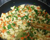 ニラ玉炒り豆腐作り方4写真
