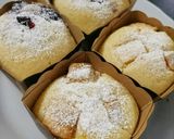 ブルーベリーとホワイトチョコのマフィン作り方8写真