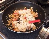 トマトチャーハン作り方9写真