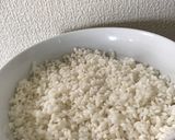 レンチン１０分　キノコおこわ作り方1写真