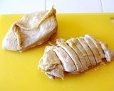 ミールボウルで「海南チキンライス丼」作り方3写真