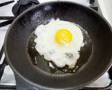 ミールボウルで「朝食ボウル」目玉焼き作り方4写真