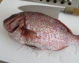 真鯛のあられ二色揚げ作り方1写真