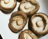 椎茸のマヨチーズ　オーブン焼き作り方1写真