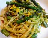 クレソン・ペ-ストのパスタ　イタリアン作り方14写真